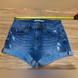 American Rag distressed shorts size 3